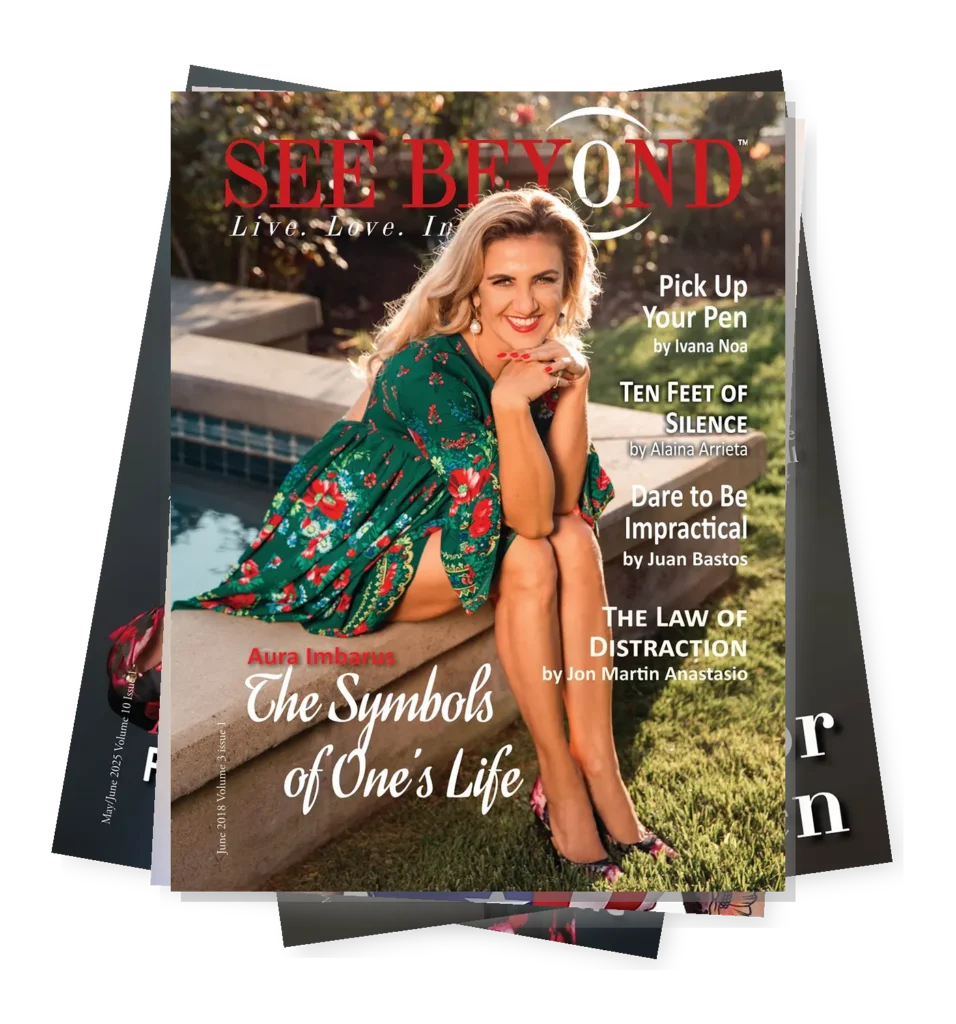 See Beyond Magazine Aura Cover